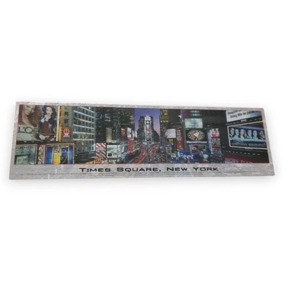 Buffalo Games Panoramic Times Square Puzzle-2006-New York City Landmarks-3 Ft